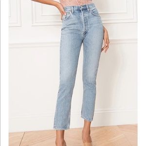 Agolde Riley Hi Rise Jeans Size 26